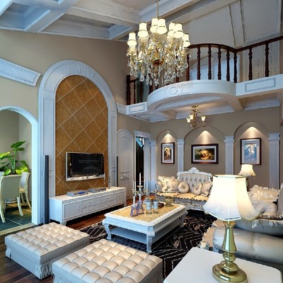 130平歐式豪華復(fù)式與北歐極簡的對(duì)話 夢(mèng)湖香郡實(shí)景圖深度賞析